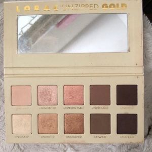 Lorac gold unzipped eyeshadow palette